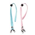 1PC Mask Hanging Rope Face Mask Lanyard Disposable Beige. 