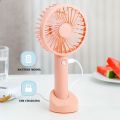 Portable Handy Cooling Fan with Rechargeable Cell. 