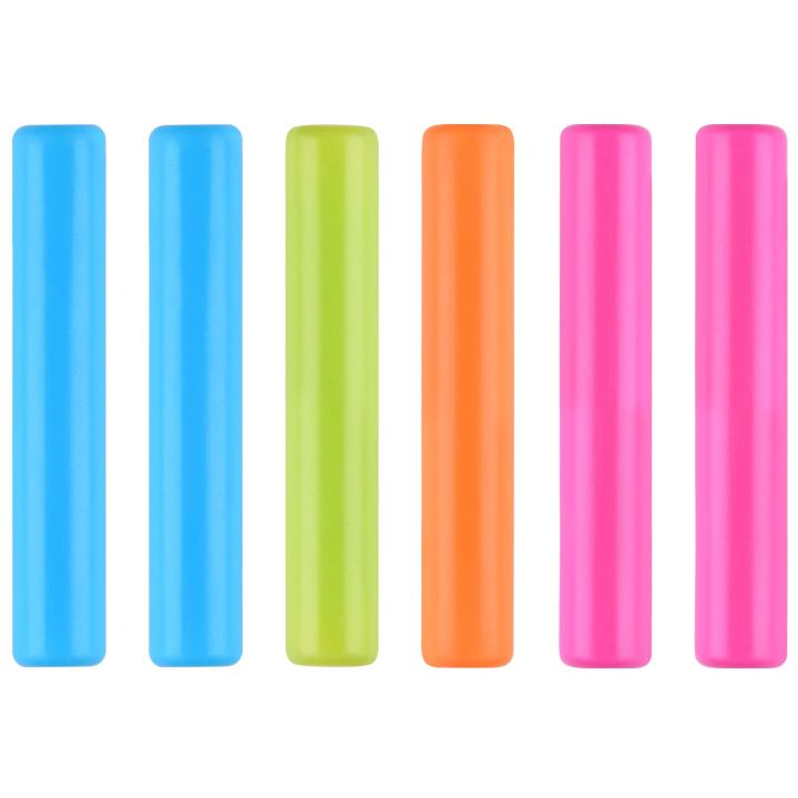 12 Pack Reusable Ice Cubes for Drinks, Quick Freeze Reusable Water Bottle Ice Stick BPA Free, Washable Plastic Ice Cubes