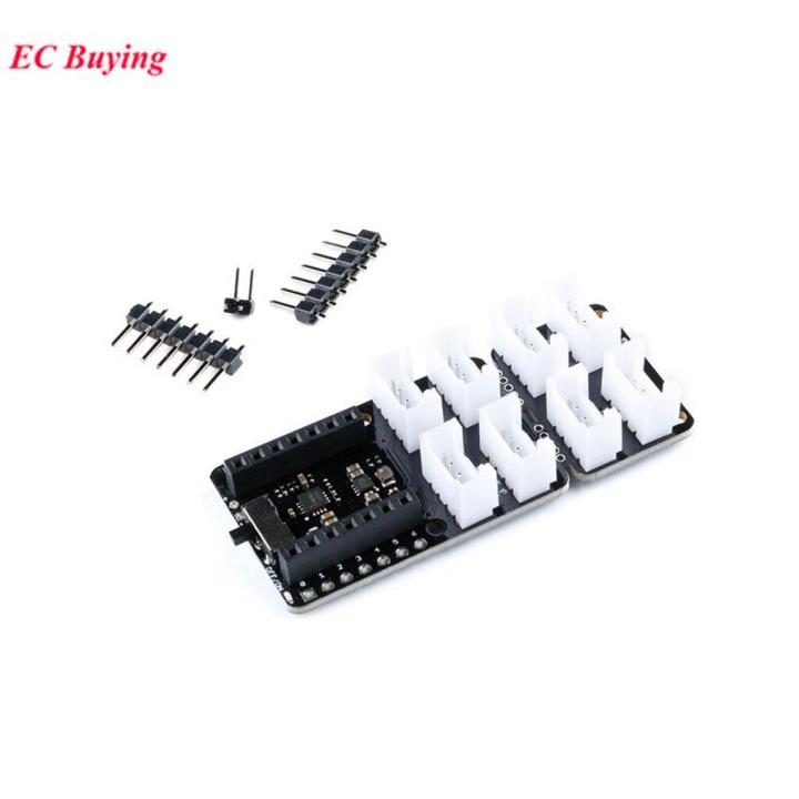 For Seeeduino XIAO Expansion Board Grove Shield IIC I2C SPI 0.96 Inch OLED/UART/Digital Analog For Arduino/Smart Home/IoT
