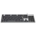 Keyboard - Professional Wired Keyboard - for PC - USB Cable Extension (1.3 Meter) - 104 Extra Keys Buttons - 104 Keys Office Keyboard - Key Board With Wire for PC Low Price - Office Accessories - Sub Lay Lay - Keyboard. 