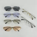 Personalized sunglasses womens Trendy Future fashion Y2K design sunglasses Light luxury Korean sunglass for Fashion accessory Sun protection Streetwear Urban Millennial women. 
