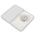 Coin collection box (new identification box) silver box silver coin protection box White. 