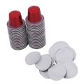 50 Sets Refillable Coffee Capsule Cup Disposable for Nespresso Pod for Nescafe Automatic Coffee Machine Food Package Cafe Supplies. 