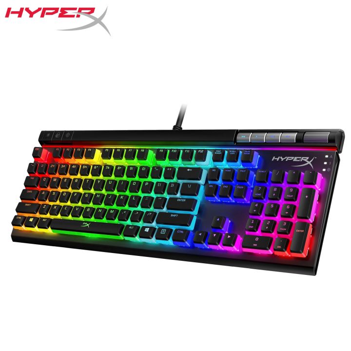 HyperX Alloy Elite 2 Mechanical Gaming Keyboard OPEN BOX E-sports with Pudding KeyCaps and Media Controls Red Switches
