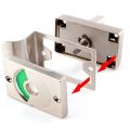 Bathroom Tet Wc Indicator Privacy Dead Bolt Door Lock Latch Vacant Engaged. 