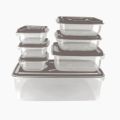 Thumb Lock Food PLASTIC   Storage Container   Box – 7 Pcs Set. 