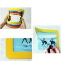 Solid Color Magnetic Picture Frames Magnetic Pvc Mini 5-Inch Photo Frame Magnet Creative Photo Frame Refrigerator Sticker for. 