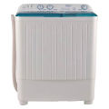 Haier HWM-80-AS Semi Auto Twin Tub Washing Machine - 8 Kg - White & Green HWM 80-AS. 