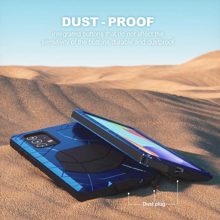 Feitenn%20Samsung%20A52%205G%20Metal%20Case,%20Galaxy%20A52%205G%20Case%20Heavy%20Duty,%20Hard%20Cover%20Armor%20Military%20Silicone%20Bumper%20Shockproof%20Defender%20Rubber%20Men%20Gift%20Screen%20Protector%20for%20Samsung%20Galaxy%20A52%205G%202020%20-%20Blue%20-%20Image%204