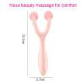 Nose Shaping Roller Smooth Nose Beauty Accessory Nose Bridge Nose Massager Roller Beauty Clip Nose Slimmer. 