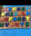 Wooden Alphabet Puzzle Toy. 