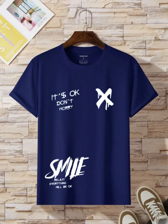 Smile%20X%20printed%20T%20shirts%20For%20Men/boys%20Summer%20Collection%20High%20Quality%20-%20Image%202