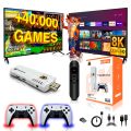 M15 Retro Game 64G 20000+ Games 4K High-definition Output Handheld Video Game Stick 20+emulator GBA PS1 Arcade Game for GBA for Boy Gift retro game look like ps5. 