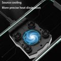 P11 Mobile Phone Cooler Cooling Fan Game Pad Holder Bracket Fan Radiator for iPhone Huawei Xiaomi Smartphone Tablet. 