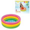 INTEX - Sunset Glow Baby Pool For Kids Inflatable Kids Bath Tub For Children - 2FT / 3FT / 4FT / 5FT / 6FT. 