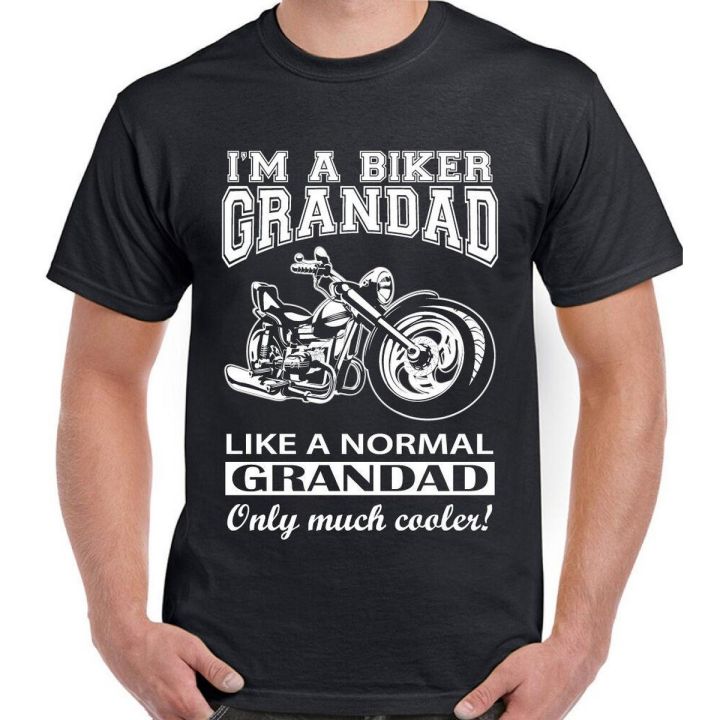 Khanani's I'm A Biker Grandad - Mens Funny Motorbike T-Shirt