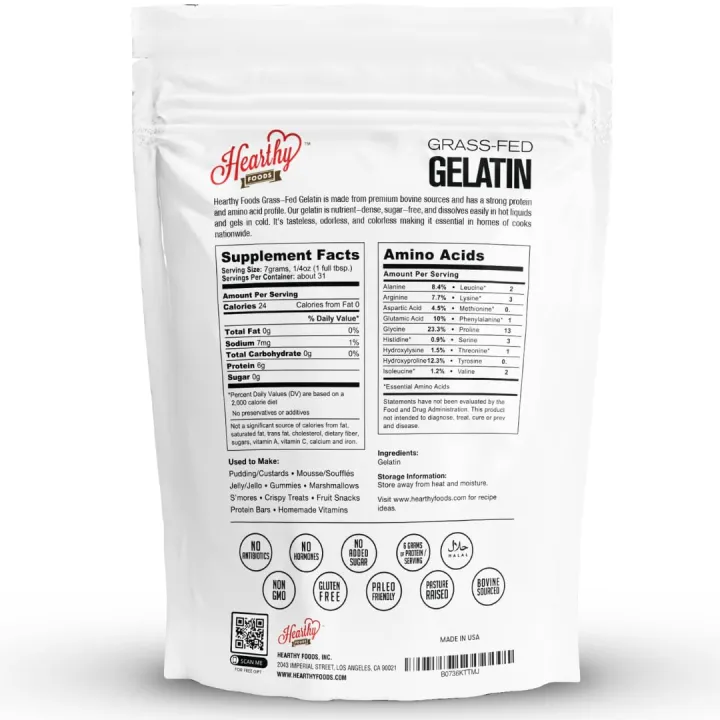Hearthy%20Foods,%20Gelatin%20Grass-Fed%20Bone%20Broth%20Protein,%20with%20100%20Percent%20Bovine,%20454gm%20-%20Pack%20of%201%20-%20Image%203