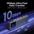 UGREEN Uno 6-in-1 USB-C Hub, 4K@60Hz HDMI, PD100W Charging, 10Gbps USB3.2, Compatible with MacBook Pro/Air M3, Samsung S25/S24 Ultra, iPad Pro, Laptop Docking Station. 