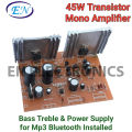 D313 Audio Mono Transistor Amplifier Circuit kit 45 Watts Board. 
