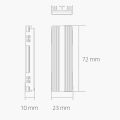 Ssd Heat Sink Ultra-thin Aluminum Alloy Nvme Ssd Cooler for Laptop Desktop Game Console Fast Heat Dissipation Block Ssd Accessories Lightweight Ssd Cooling Solution. 