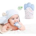 1 Piece Baby Teether Glove, Newborn Infant Baby Silicone Teether Baby Teething Gloves, Baby Teething Mitten, Silicon Teething Gloves. 