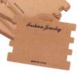 100 Pieces Necklace Display Cards for Selling Jewelry Bracelet Display Cards. 