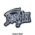 DEATH American Metal Band Iron On Embroidered Patch Heavy Rock Music. 