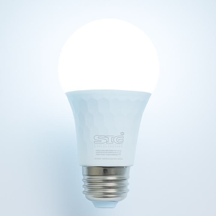 SIC LED Bulb 12W E27  Equivalent, 3200K Wram White, 1200 Lumens  Indoor and Outdoor For Office BedRooms and Washrooms For High Brightnes (Pack of 2)