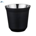 Coffee Cup Camping Mug Durable Drinkware 80ml Capacity Ultralight Outdoor Stainless Steel Cup Metal Drinking Cup for Home Backpacking Picnic. 