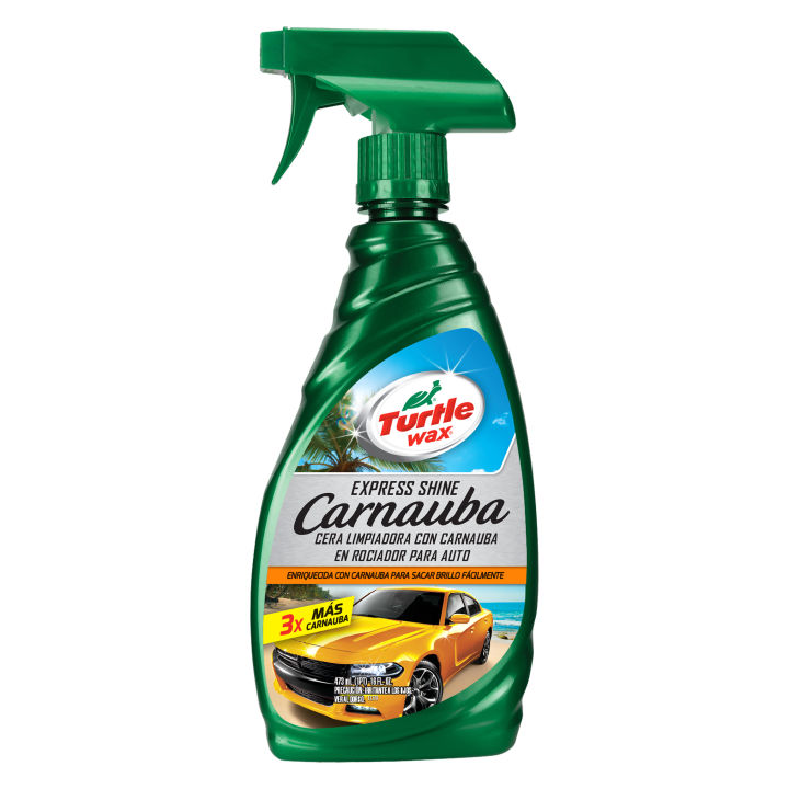 TURTLE WAX - EXPRESS SHINE CARNAUBA SPRAY CLEANER WAX - 473 ML