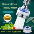 Sink Water Filter Faucet, Faucet Filter,360° Rotating Faucet Filters Purifier Tap Filtration for Home Bathroom & Kitchen. 