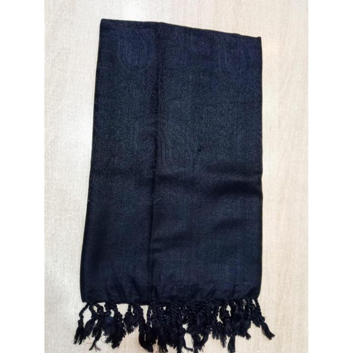 Kashmiri Shawl For Girls Wool Shawls Warm Shawl Winter Shawl Chader Dupattas, Stoles & Shawls Black