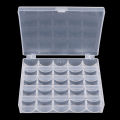 25/36 Spools Bobbins Sewing Machine Empty Bobbin Case Organizer Storage Box. 