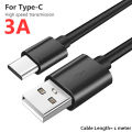 Type C Fast Data Cable 3 Amp For Charging or Transferring Data on android mobiles. 