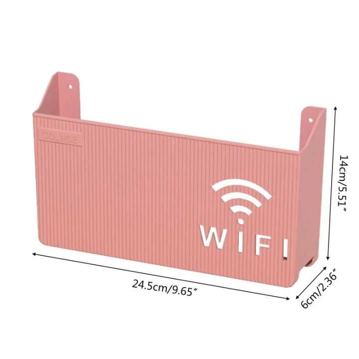 Wall-mounted%20Plastic%20Cable%20Power%20Bracket%20Box%20Home%20Decoration%20Wireless%20Router%20Wifi%20Decoration%20Set-top%20Box%20Rack%20-%20Image%203