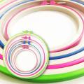 Plastic Embroidery Frames Set of 4 Hoops. 