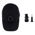 Adjustable Canvas Sun Hat Cap for Gopro Hero 8 7 5  SJCAM SJ7000 SJ6000 M20 Eken H9 H9R H8 Pro Yi 4K SOOCOO Sport Action Camera. 