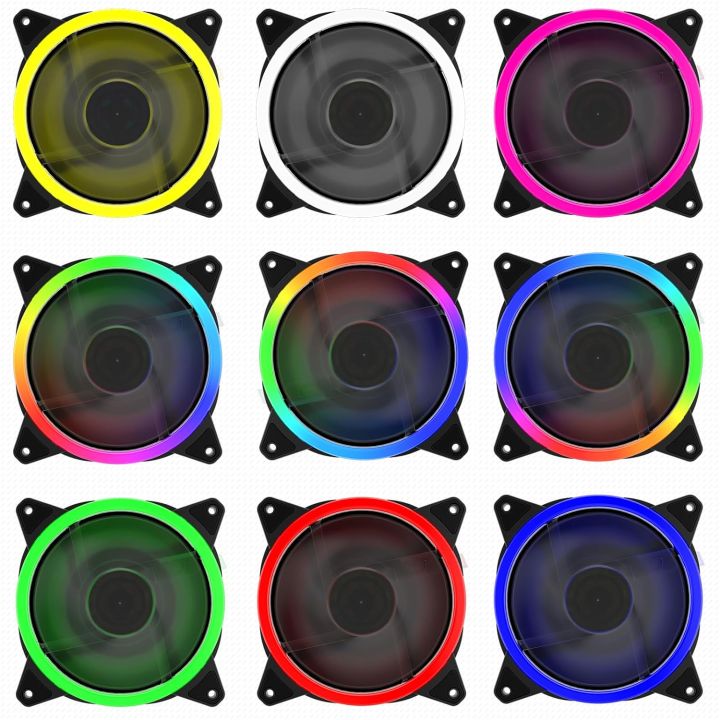 Budget Led Case Fans upHere 120mm RGB Series Case Fan,Quiet Edition High Airflow LED Case ...