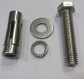 Stainless Steel SS 304 Rawal Bolt M12 x 60mm (pack of 4pcs). 