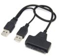 USB2.0 Easy Drive Cable to SATA Cable SATA Data Cable For 2.5 Inch SSD SATA Hard Disk support 2TB Hard Disk. 