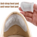 1/4/8Pair Simulation PU Anti-wear Feet Shoe Pads Heel Protectors Shrinking Size Insoles Adjust Size High Heel Cushion Inserts. 