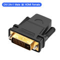 Ugreen DVI to HDMI Adapter Bidirectional DVI-D 24+1 Male to HDMI Female Cable Connector Converter for HDTV Projector HDMI to DVI. 
