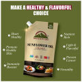 (100% Pure) Himalayan Chef Sunflower Oil - 1 Ltr | Unrefined Extra Virgin. 