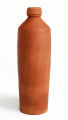Handmade Natural Clay Water Bottle 1L Self Cooling Matka Eco-Friendly Water Vessel. 