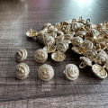 High-end lion head metal buttons, vintage British style, high quality coats, blazers, sweaters, formal wear decorative buttons. 
