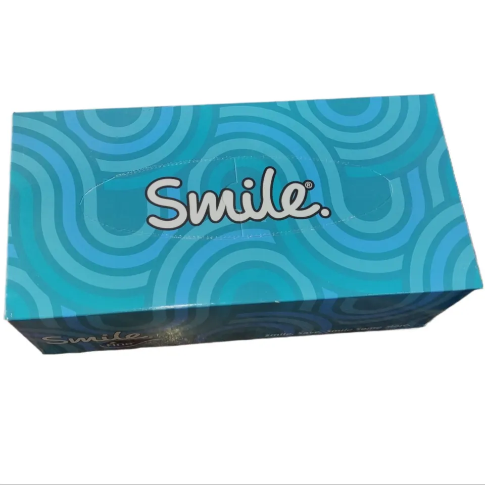 Smile Supreme Pop Up Sterilized White Facial Tissues (100*2ply