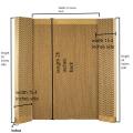 SET of 3 Imported Evaporative Air Cooler Pads (26"*23"Back, 26"*15.4" sides) 2 INCHES Thickness. 