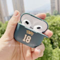 Basketball Number Name Custom Case for Apple Airpods 1 2 3 Soft Silicone Cover Logo Image Text Personalized Case for Airpods Pro. 