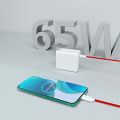 EZone OEM Warp Charge 65 with Dual Type C Cable | 65Watt Power Adapter with Type C Cable | 65W OnePlus Charger | 65W Warp Charger USB-C | 65W PD Fast Charger with Type C to Type C Cable Compatible for OnePlus 8T / 9 / 9 Pro / 10 Pro. 